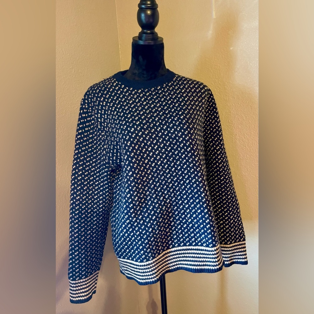J Crew 100% Wool Sweater Size Medium